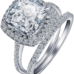 White Gold Plated Princess