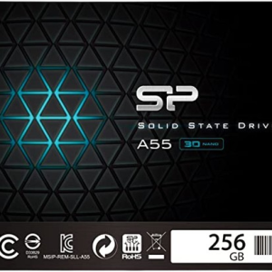 Silicon Power 256GB SSD 3D NAND A55 SLC Cache Performance Boost SATA III 2.5